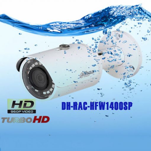 Camera Dahua Thân Trụ HAC-HFW1400SP Chống Nước Hoàn Hảo