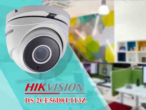 Camera HDTVI Starlight Hikvision DS-2CE56D8T-IT3Z giá rẻ