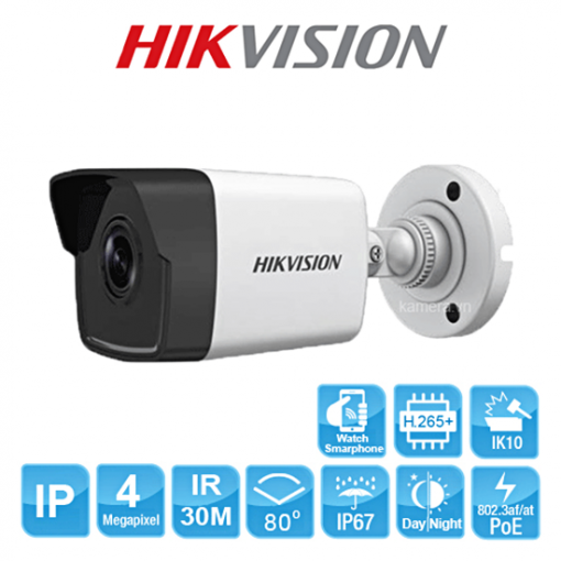 Camera Thân Hikvision DS-2CD1023G0E-I (L) Lắp Đặt Ngofat Trời