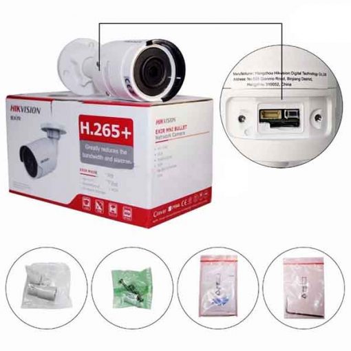 Mở Hộp Camera Hikvision DS-2CD2055FWD-I