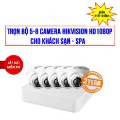 Trọn Bộ 5-8 Camera Hikvision 1080P 2.0 Megapixel Giá Rẻ