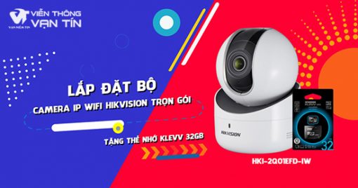 Báo Giá Trọn Bộ Camera IP Wifi Hikvision HKI-2Q01EFD-IW