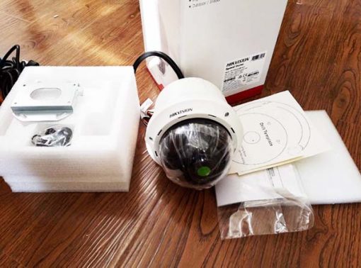 mở hộp Camera IP PTZ Indoor Hikvision DS-2DE4220W-AE3 2MP chuẩn H.265+
