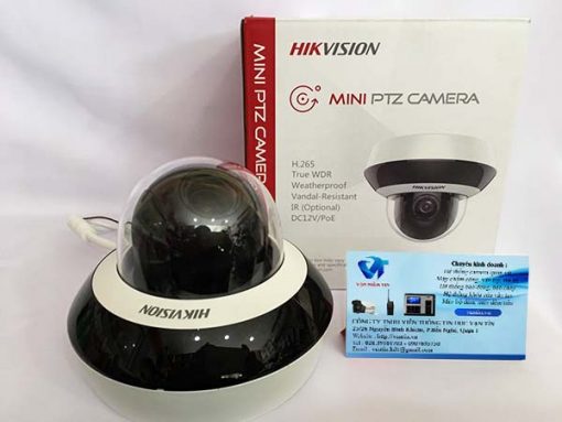 Mở hộp Camera IP PTZ Hikvision DS-2DE2A404IW-DE3