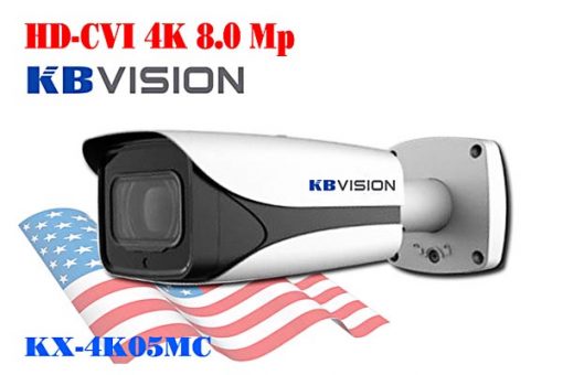 Camera HDCVI KBVISION KX-4K05MC 4K hồng ngoại 8mp