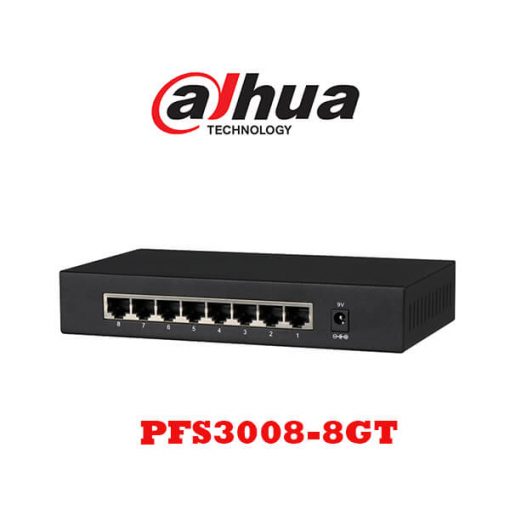 Review Thiết Bị Mạng Giga Switch Dahua PFS3008-8GT 8 Cổng