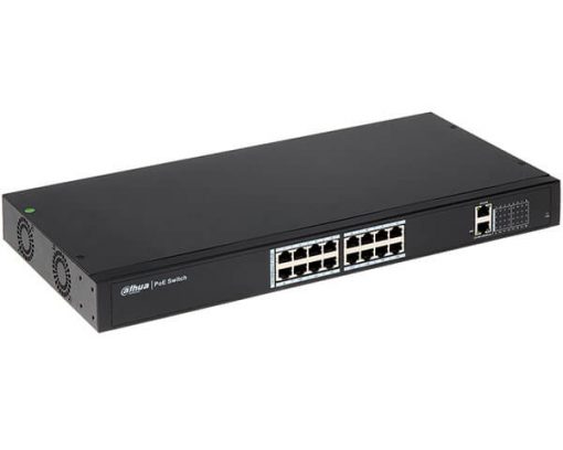 Review Switch PoE Dahua PFS4018-16P-250 Công Nghiệp 16 Port