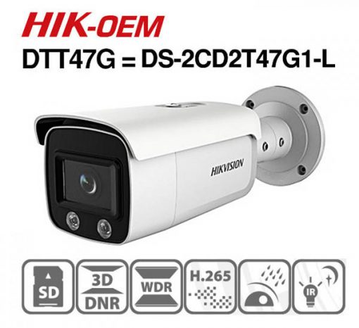 Tính năng Camera IP thân trụ 4mp Hikvision DS-2CD2T47G1-L