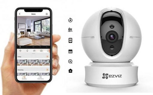 Xem camera wifi ezviz CS-CV246-B0-1C1WFR qua điện thoại