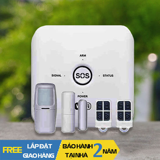 SmartZ GW03 Bộ Báo Động Chống Trộm WIFI/Sim GSM Giá rẻ