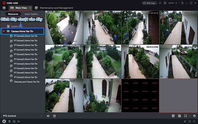 Xem camera Hikvision trên iVMS-4200 PC bằng tên miền