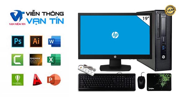 Máy Tính Bộ HP SFF VP - Core i5 - SSD 240G SATA Giá Tốt