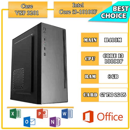 Bán PC Office Core i3 – Gen 10 - SSD 240Gb - PC4 8G Bus 2666 Giá Rẻ