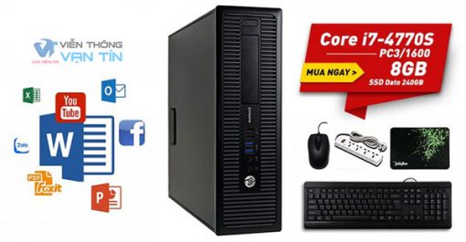 Bán PC HP Core i7 Giá Rẻ SG09 / Core i7 / Ram 8G / SSD 240G