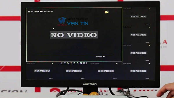 Đầu ghi hình camera Hikvision không lưu