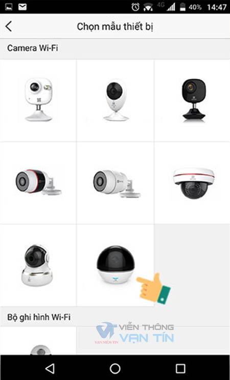 Chọn Camera Phần Mềm Xem Camera Ezviz Trên Điện Thoại