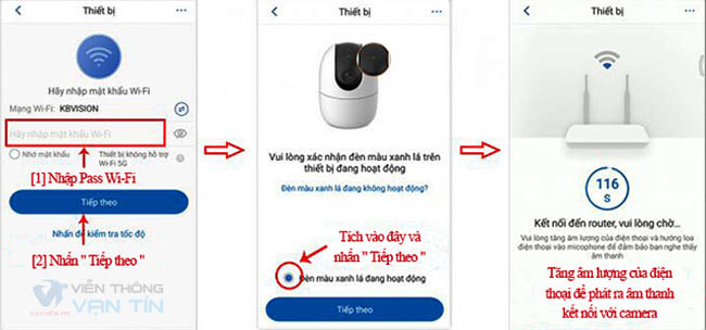 Cách Kết Nối Wifi Ứng Dụng Xem Camera KBone Trên Điện Thoại