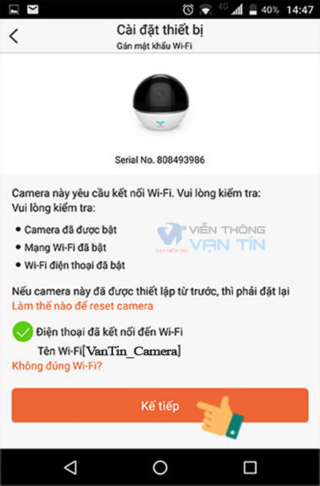 Mật Khẩu Phần Mềm Xem Camera Ezviz Trên Điện Thoại