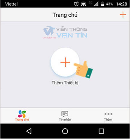Thêm Thiết Bị Phần Mềm Xem Camera Ezviz Trên Điện Thoại