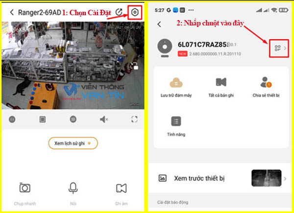 Các bước thay đổi mật khẩu camera IMOU