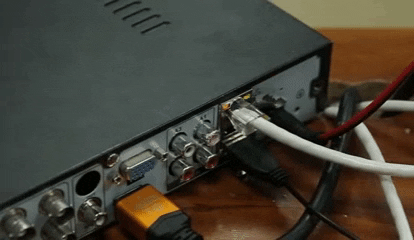 Cách kiểm tra và khắc phục Đầu ghi camera mất kết nối mạng LAN gif