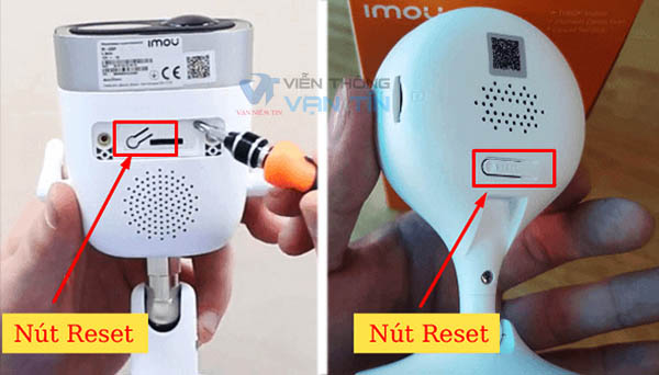 Nút reset camera IMOU