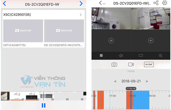 Gán Thành Công Camera Ezviz Vào Đầu Ghi IP Ezviz