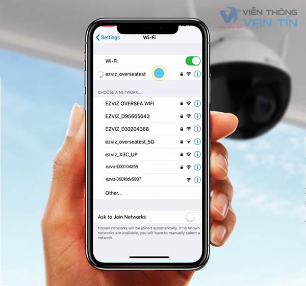 Kết nối wifi cho điện thoại