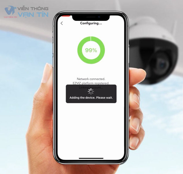 Quá trình C8C kết nối mạng wifi