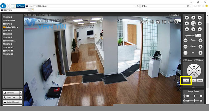 Cách Mở trực tiếp OSD trên trình duyệt web IE