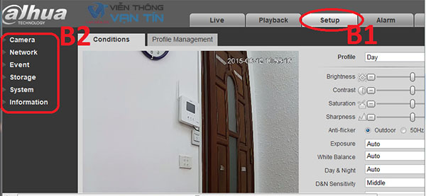 Cài đặt cấu hình Camera IP Dahua