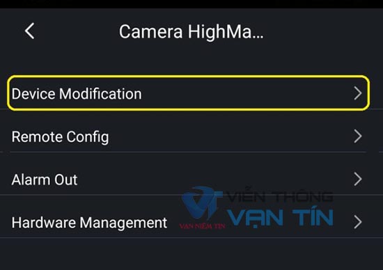 Cập nhật mật khẩu mới lên Kbview Lite