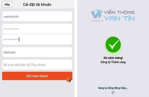Đăng Ký Tài Khoản Ezviz Bằng Số Điện Thoại Bước 4