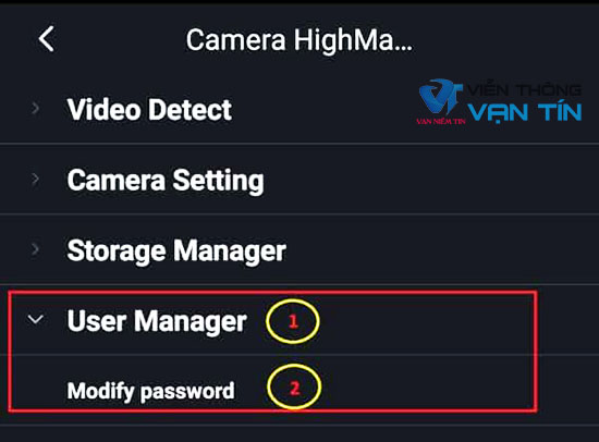 Đổi Mật Khẩu Camera Kbvision Trên Điện Thoại Bước 5