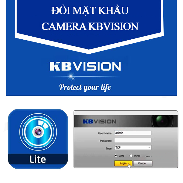 Hướng Dẫn Đổi Mật Khẩu Camera KBvision Trên Điện Thoại [ New 2022 ]