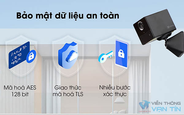 Ezviz BC2 luôn bảo vệ dữ liệu và quyền riêng tư của bạn