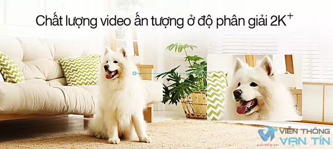 EZVIZ C6 4.0MP cho chất lượng hình ảnh siêu sắc nét