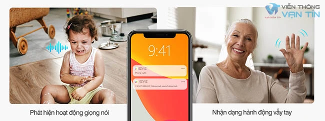 Xác định âm thanh, phát hiện tiếng em bé khóc thông minh