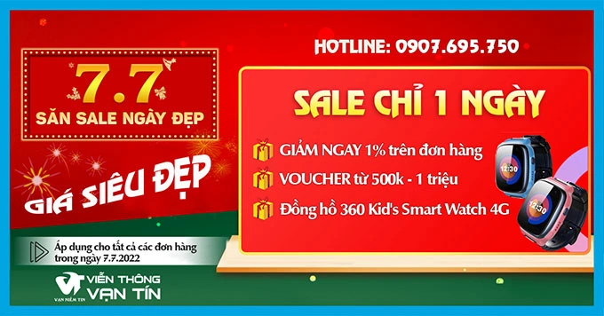 Vạn Tín - 【HOT-SALE 7/7】 Deal Siêu Tốt - Chốt Liền Tay - 1 Ngày Duy Nhất