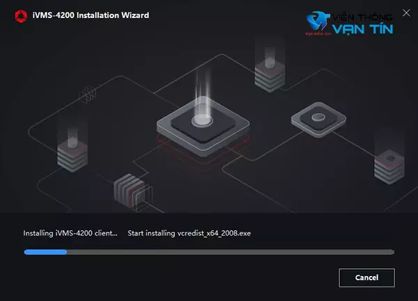 Màn hình iVMS-4200 Installation Wizard