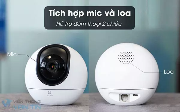 Camera Ezviz C6 Tích Hợp Mic Và Loa