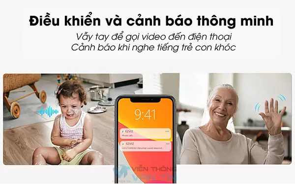 Camera Ezviz C6 Cảnh Báo Thông Minh