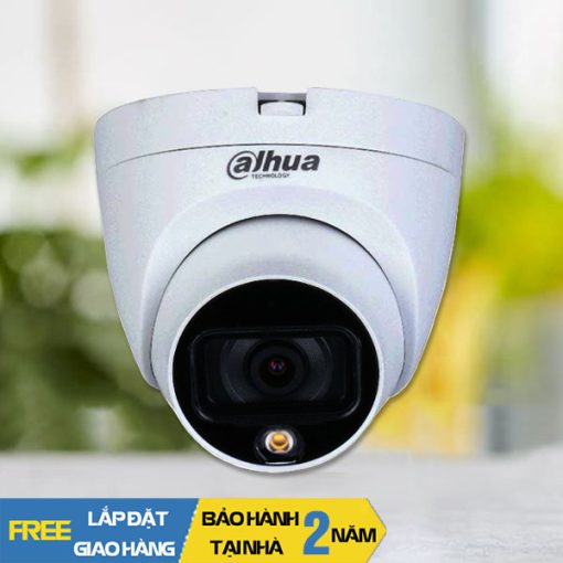 Camera HDCVI 5MP Full Color DAHUA DH-HAC-HDW1509TLQP-A-LED-S2