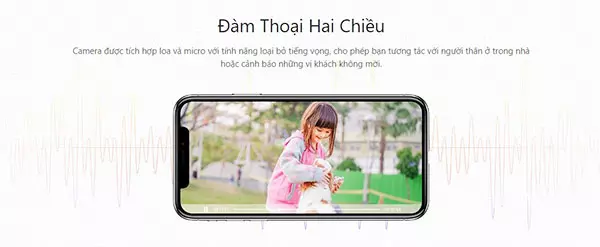 Camera Wifi IMOU IPC-T22EP Đàm Thoại 2 Chiều