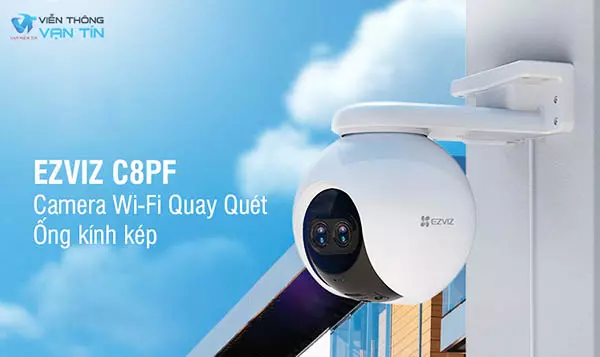 Ezviz C8PF Tầm nhìn 360 độ, bảo vệ 365 ngày