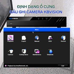 Cách Định Dạng Ổ Cứng Đầu Ghi KBVision [Hình Ảnh Minh Họa]