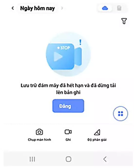 Hoàn tất quá trình Định dạng thẻ nhớ camera