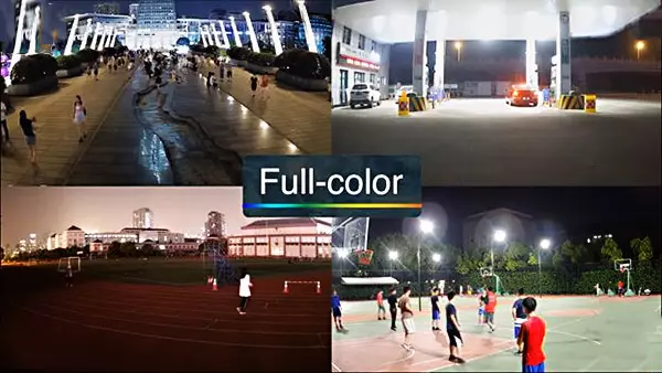 Camera Full color lắp ở khuôn viên rộng