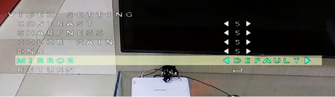 Video setting – Cài đặt hình ảnh
