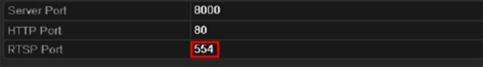 Đổi Port Trực Tiếp Tại Đầu Ghi Hikvision Bước 2